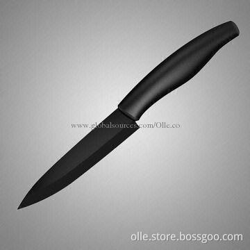 5 Inches Black Blade Ceramic Utility Knife B125G